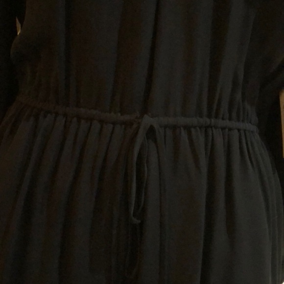 Alice and Olivia black silky dress w/cutouts.Sz2/4 - Picture 3 of 5